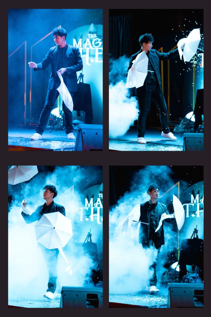 รับโชว์มายากล